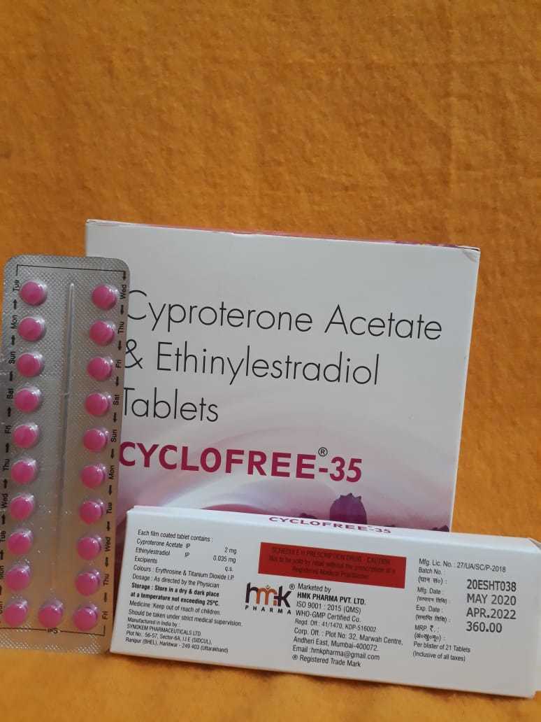 Cyclofree -35 Tablets Specific Drug