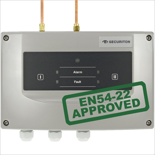 CSM Gruen - Metal Enclosure 150x100x50 mm Silver, Wired Communication, EN54-22, Easy Install, Advanced Monitoring, Safety Assurance