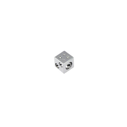 Silver 1" Square Dapping Block