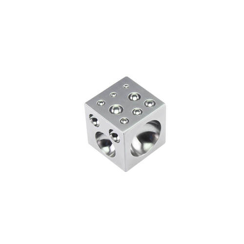 Silver 2" Square Dapping Block