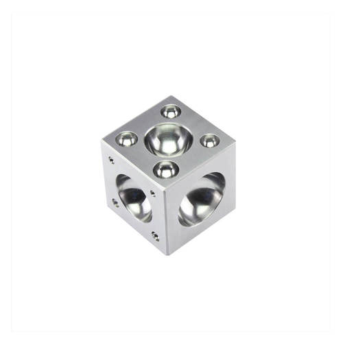 Silver 2.5" Square Dapping Block