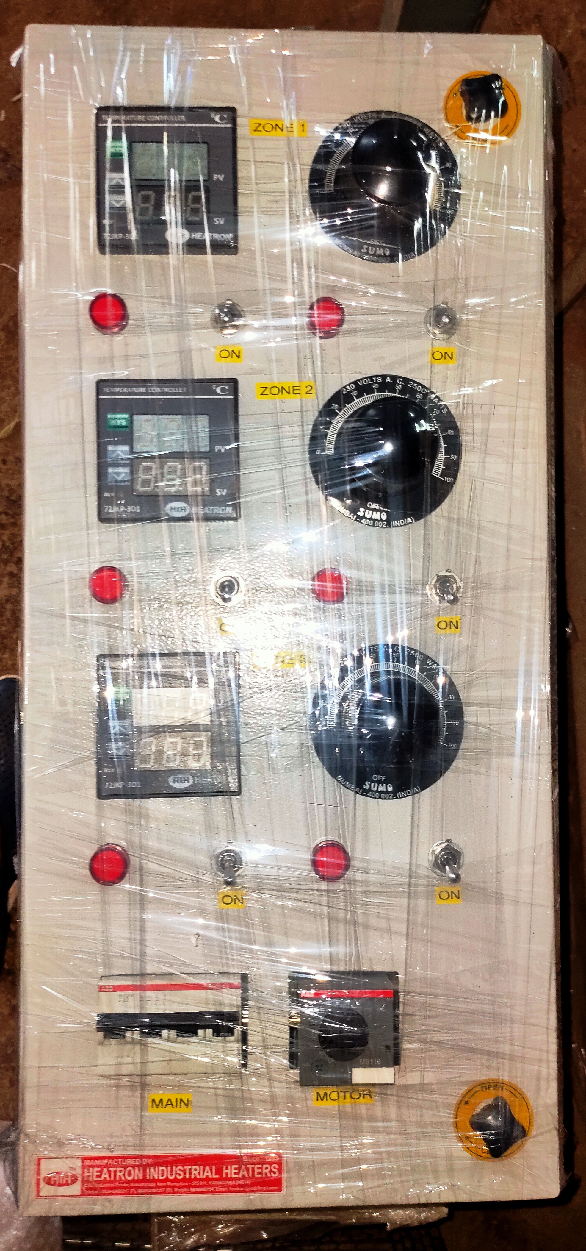 Heat Control Panel