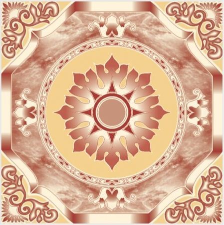 Matt Floor Tile - Ceramic, 300x300 Mm, Ivory Color | Aaa Premium Quality, Scratch & Stain Resistant, Non-slip Surface, Glazed Finish, 7 Mm Thickness, Rustic Design