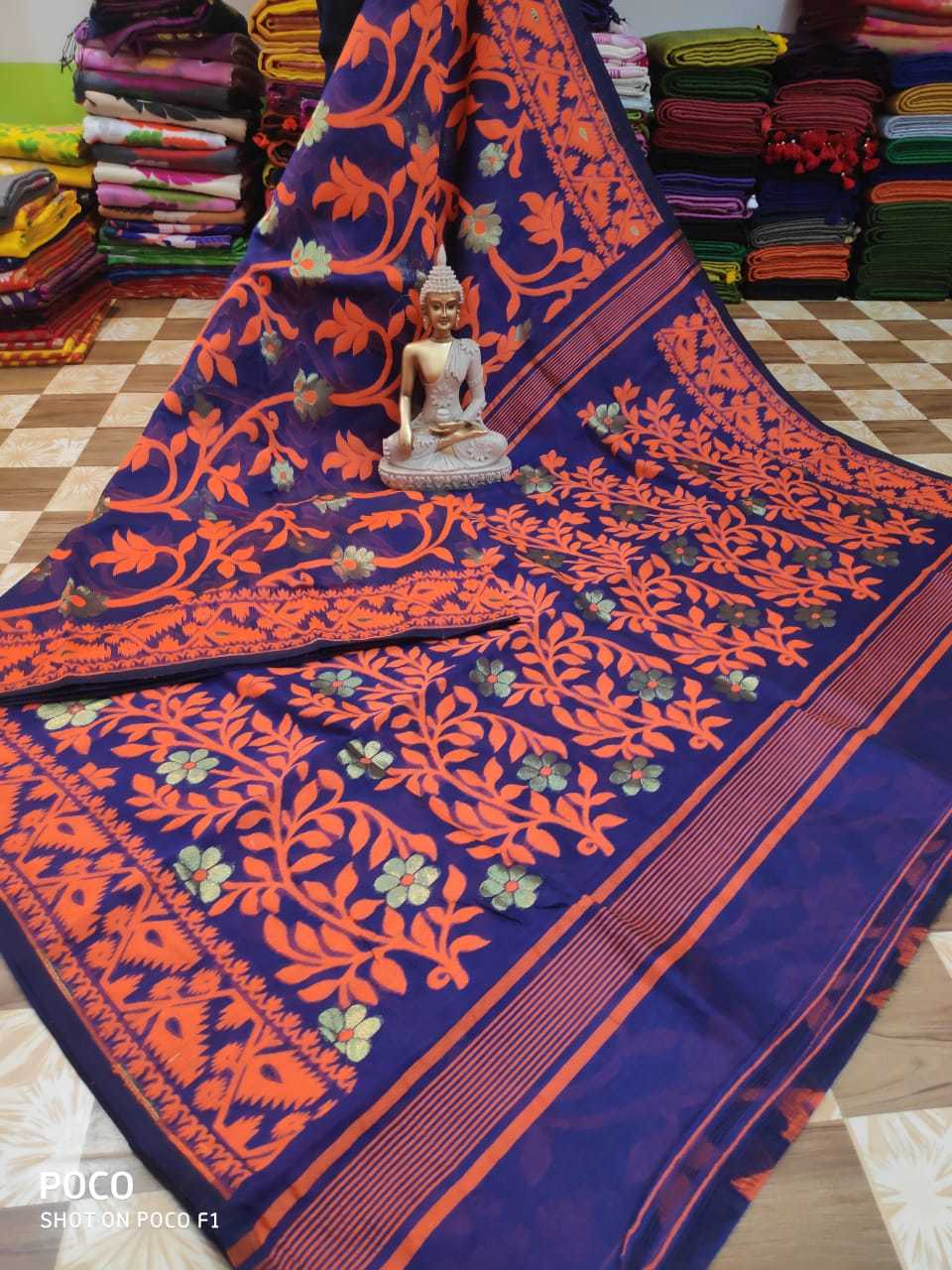 All Colours Cotton Jamdani Saree