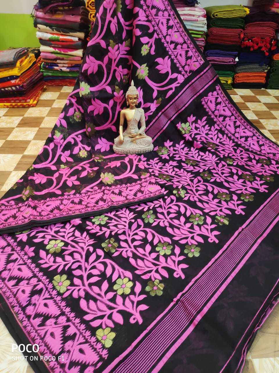 All Colours Cotton Jamdani Saree