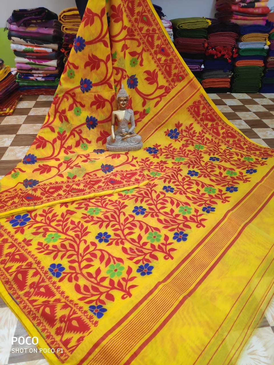 All Colours Cotton Jamdani Saree
