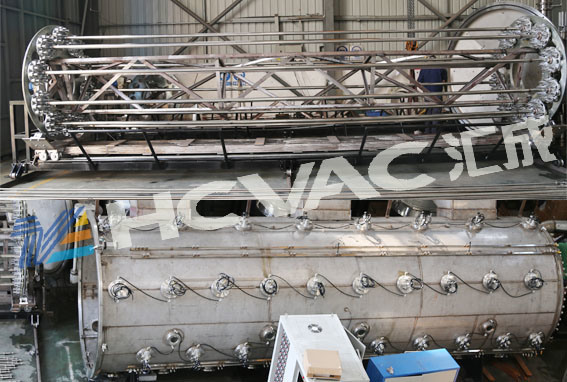 Hcvac Multi-function Pvd Coating Machine - Stainless Steel, Customized Dimensions, Silver, Golden, Black, Rose Gold Colors | Plc Control, Automatic Operation, 45-150kw Power Consumption, One Year Warranty, Lifetime Maintenance
