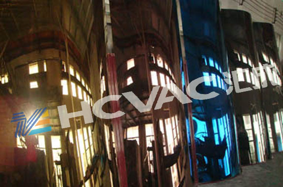 Hcvac Stainless Steel Metal Furniture Gold Pvd Vacuum Coating Machine - Color: Silver