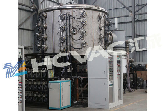 Hcvac Stainless Steel Metal Furniture Gold Pvd Vacuum Coating Machine - Color: Silver