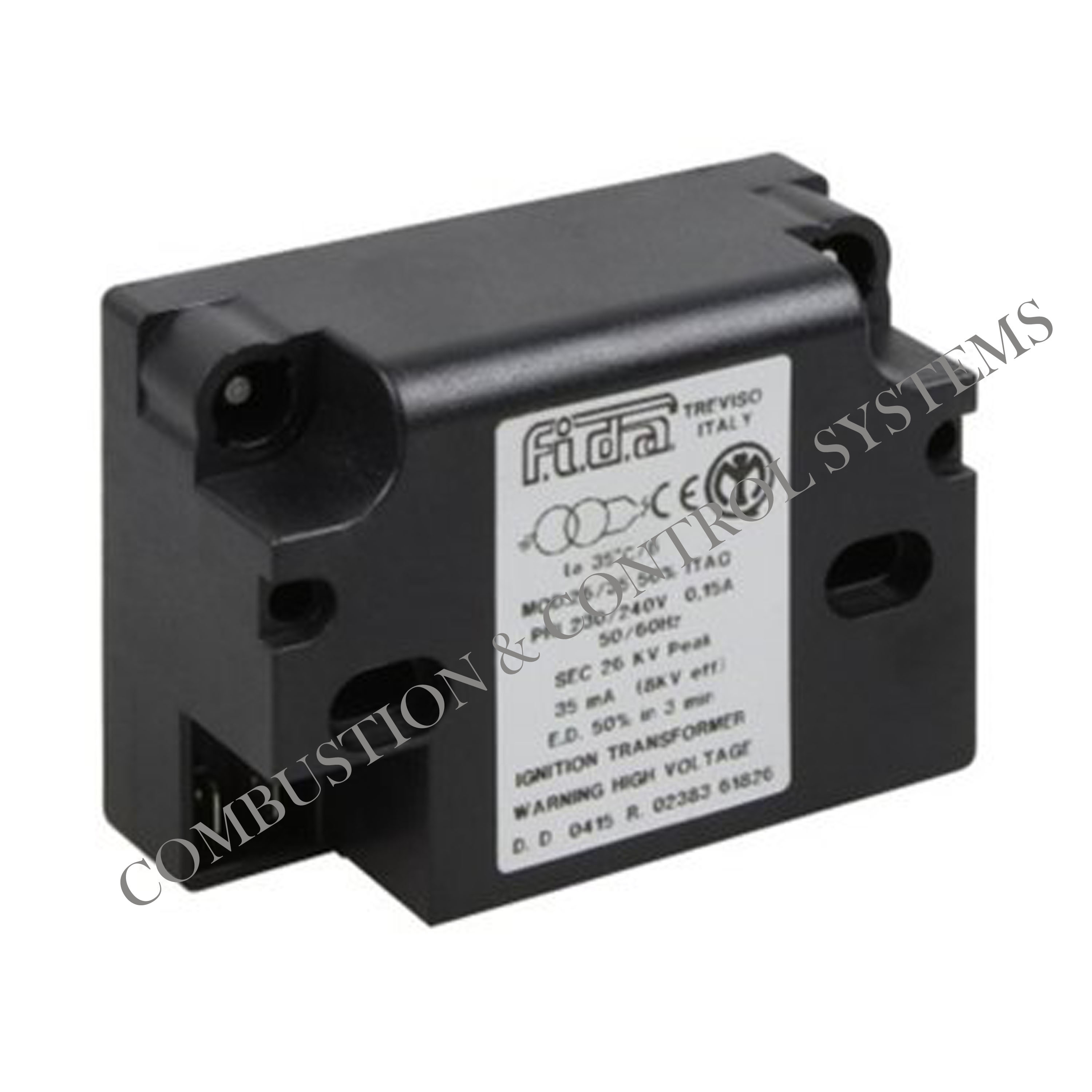 Fida 26/35 Ignition Transformer Frequency (Mhz): 50hz Hertz (Hz)