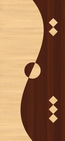 Digital Print Door Skin - 39x84 Inches Waterproof 70gsm Matte Finish | Printed Sunmica Rustic Design Any Color Available