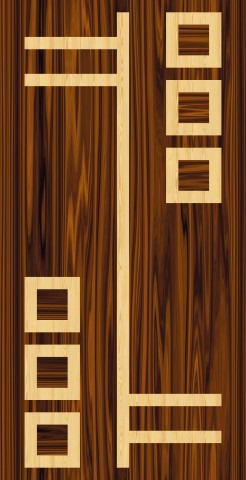 Digital Door Screen Paper - Decorative Paper 39x84 42x84 45x84 48x84 Inches Any Color 0% Moisture Content 70gsm Thickness
