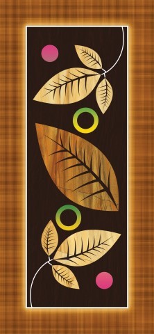 Digital Door Screen Paper - Decorative Paper 39x84 42x84 45x84 48x84 Inches Any Color 0% Moisture Content 70gsm Thickness