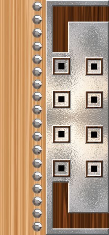 Micro Coated Doors Paper - 39 X 84 Inch Brown Glossy Matte Finish | Floral Digital Print Waterproof Decorative Paper 70 Gsm Thickness