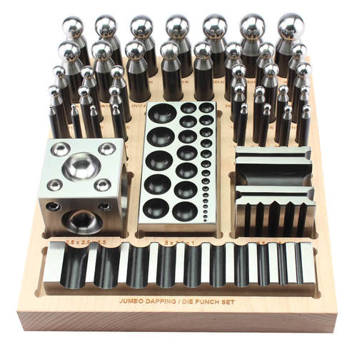 स्टैंड के साथ 40 पीस जंबो डैपिंग और डाई सेट