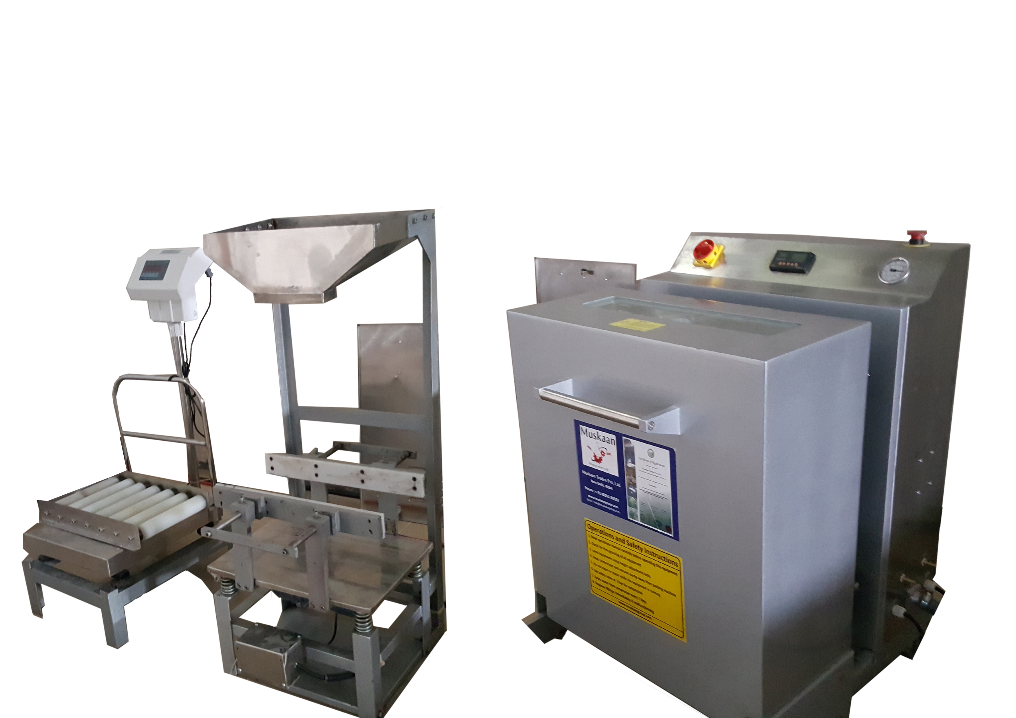Vacuum Packing Machine - Electric, 40 Kg/batch Capacity | Heavy Duty, Durable, Rust Proof, Highly Efficient, Less Power Consumable