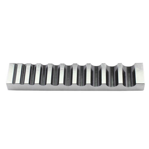 Silver 8" X 1.5" X 0.75" Forming Block