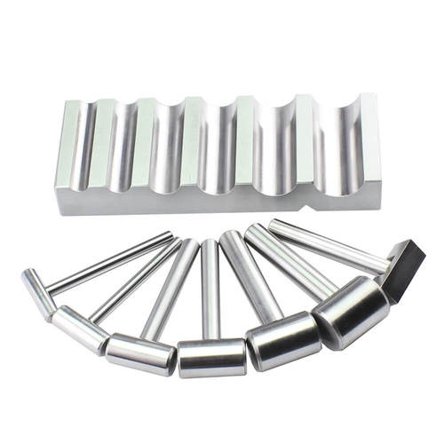 Silver 7 Hammer & Block Set