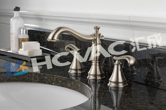 Silver Hcvac Sanitary, Faucet, And Bathroom Fittings Pvd Vacuum Coating Machine