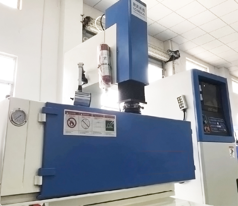 Blue Automatic Horizontal Parting Edm Molding Machine Znc350