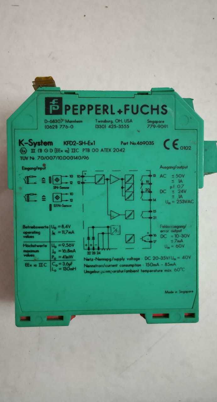 Pepperl+fuchs 46903s