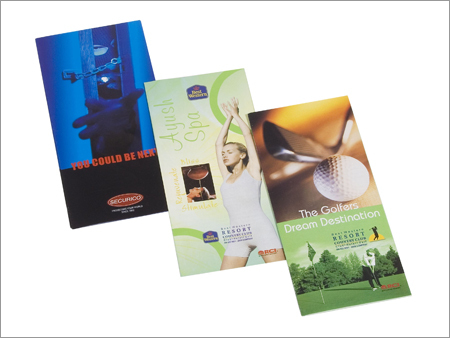 विवरणिका डिजाइन और मुद्रण