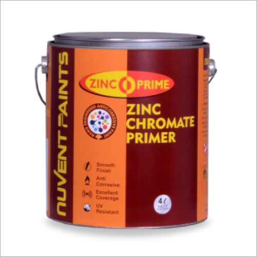 Zinc Chromate Primer - Soft Texture, Natural Translucent Finish | High Performance Corrosion Resistance, Compatible with All Epoxy Top Coats
