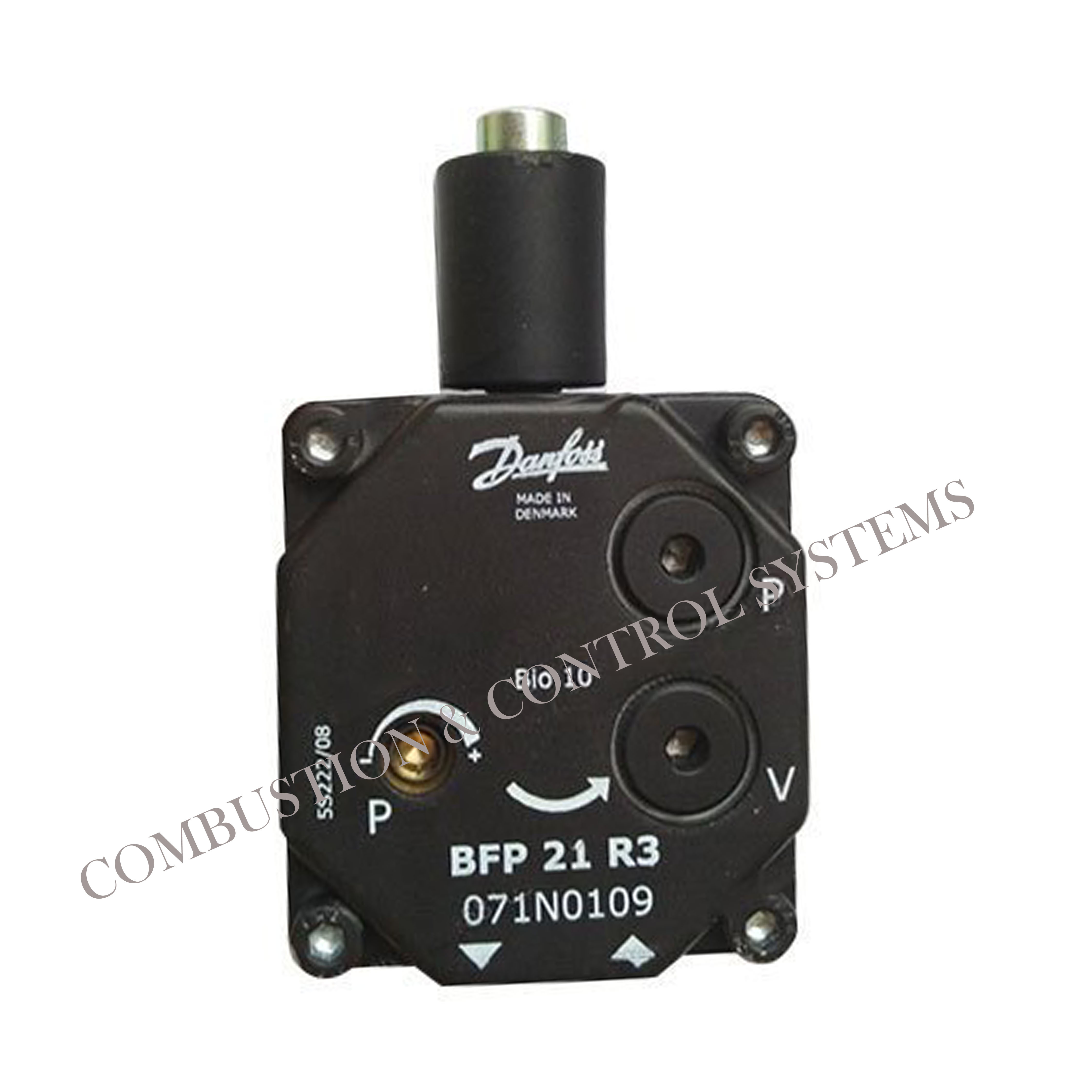 Danfoss Oil Burner Pump - Bfp 21 R3 Model | New, Black, Industrial Usage, High-performance Fuel Delivery System
