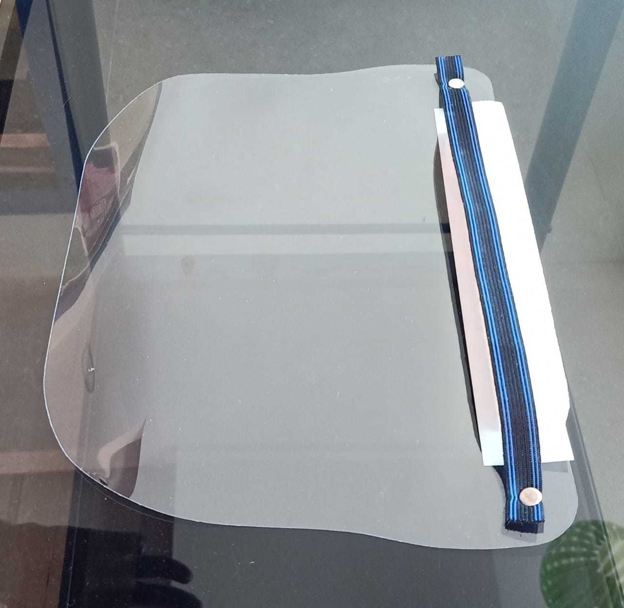 Face Shield - Pet Material, 10.5x7.5 Inches , Clear Full Face Shield With Adjustable Headband