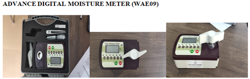 White Advance Digital Moisture Meter