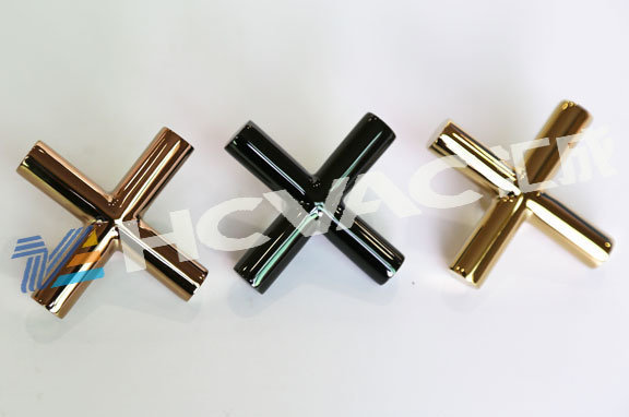 Silver Hcvac Pvd Vacuum Coating Machine For Faucets And Bathroom Fittings