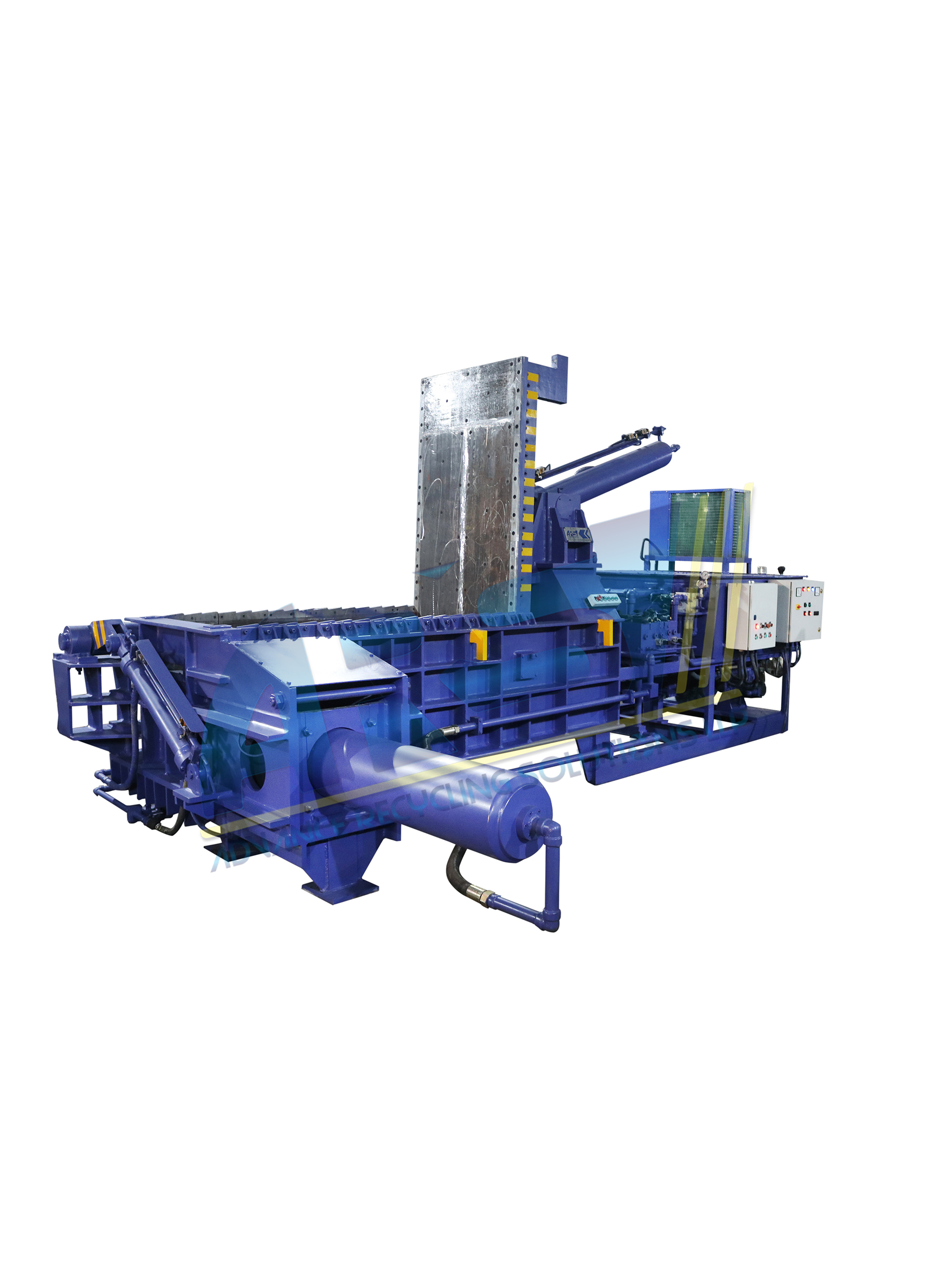 Metal Scrap Baler - 14-15 Kg, Blue | Plc Control, 12 Months Warranty, Automatic, 415 Volt