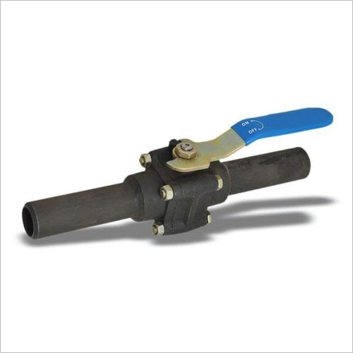Ped-Lock High Pressure Forged Steel Ball Valve - SS, 1/4 to 1/2 Inch | Inline Flow Control, Manually Operated, Screwed Connector, Designed for Oil Media