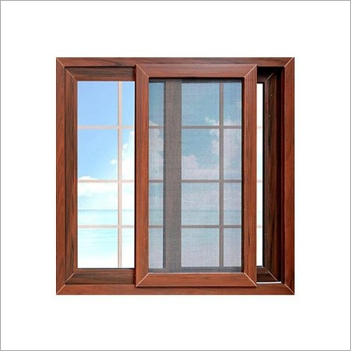 UPVC Sliding Window - Custom Size, Color UPVC | Fiberglass Screen Netting, Ideal for Households and Offices