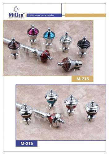 Round Steel Curtain Bracket