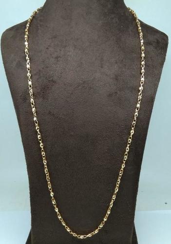 Engagement Gold Plated Chains For Mens (30 Inch)