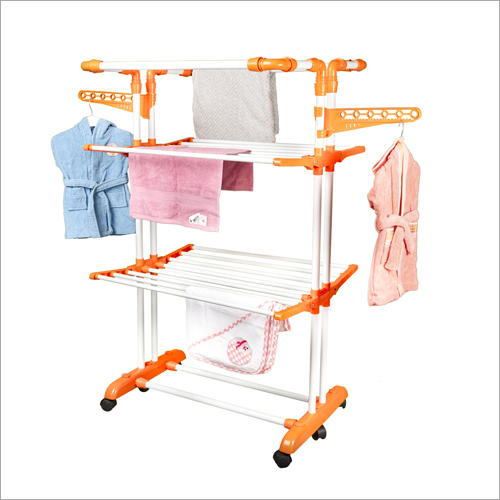 फ़ोल्ड करने योग्य कपड़े सुखाने का स्टैंड