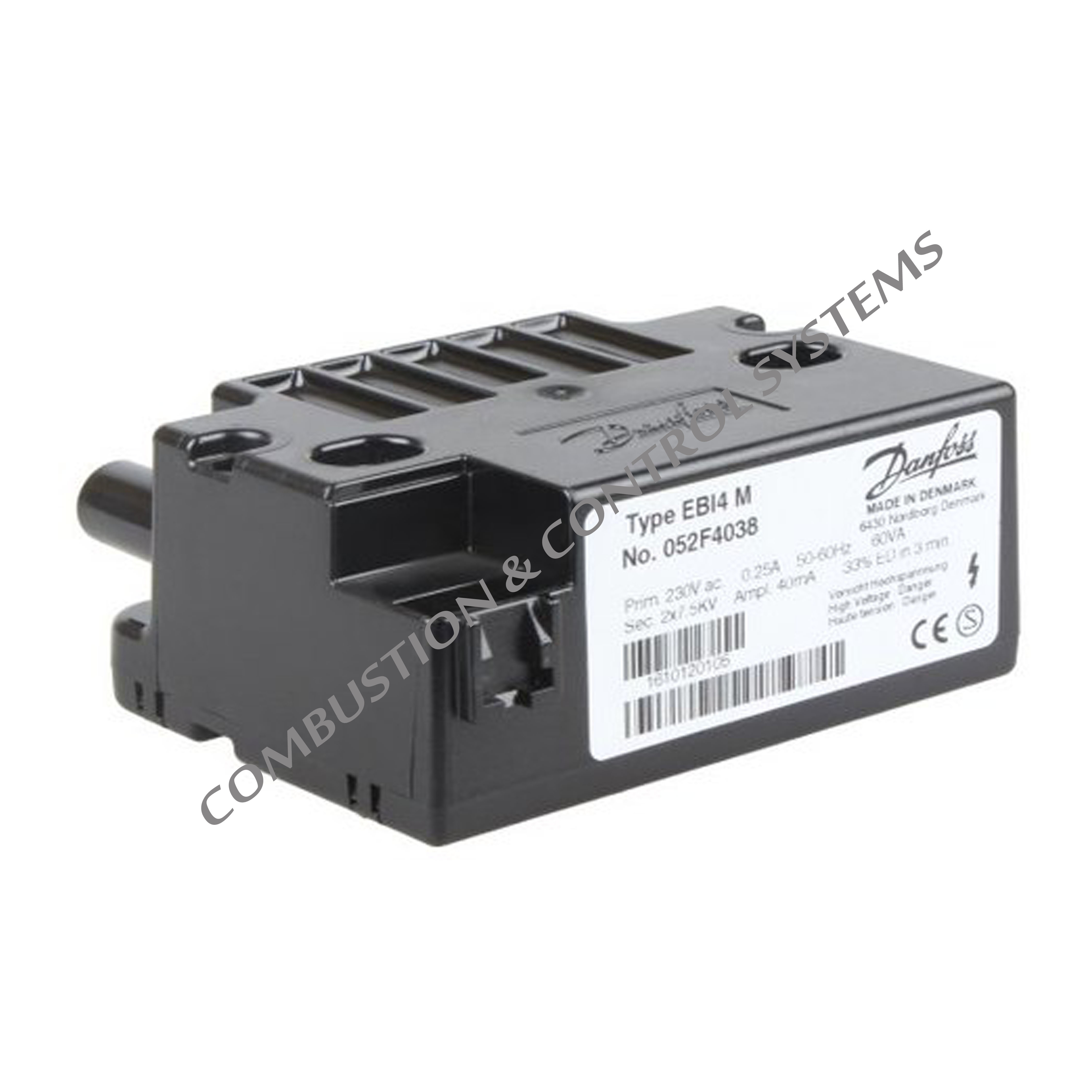 Danfoss Ignition Transformers Frequency (Mhz): 50/60 Hz Hertz (Hz)