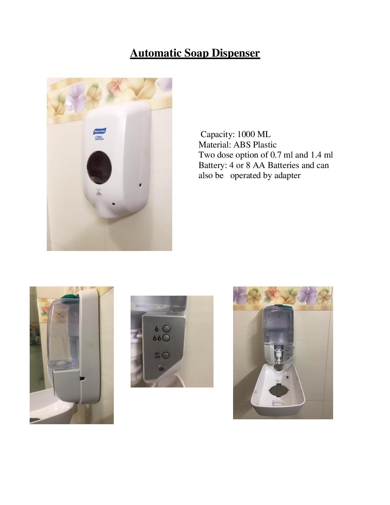 Touchless Soap Dispenser