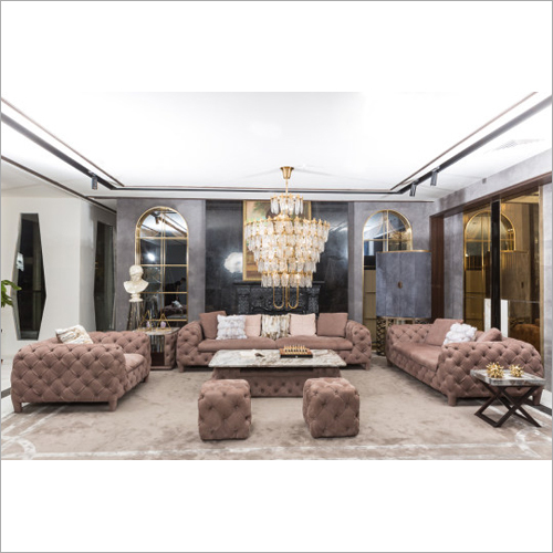 हस्तनिर्मित आधुनिक इतालवी हाई एंड फुल लेदर सोफा