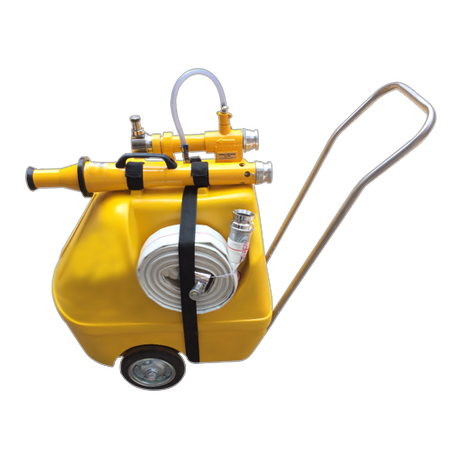 Mobile Foam Unit - Polyethylene, 600mm x 450mm x 800mm | 60 Liters Capacity, 10 Meters Hose Length, Adjustable Nozzle, 3 Bar Pressure