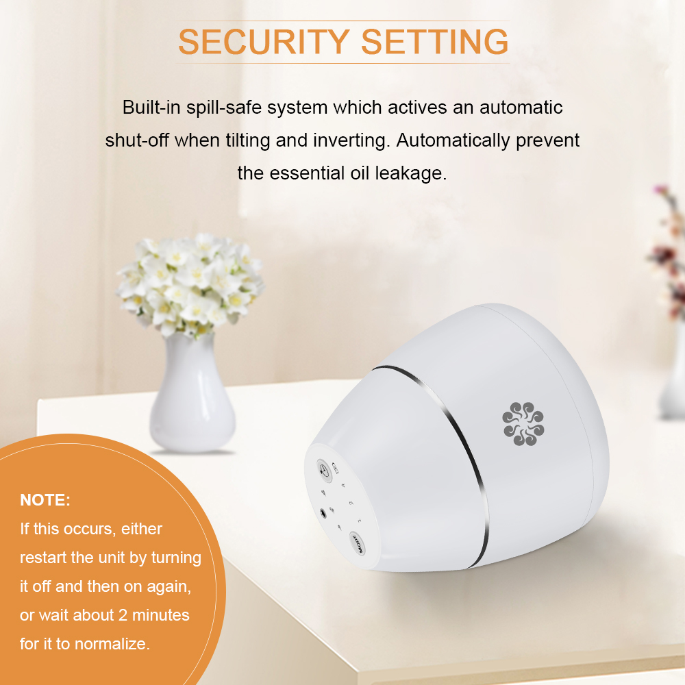 Waterless And Wireless Portable Aromatherapy Diffuser F508 Application: Humidification