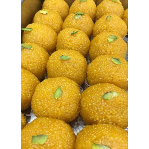Motichur Laddu - Pure Ghee, Low Fat, Sweet Taste | Long Shelf Life, Easily Digestible, Moisture-Resistant, No Artificial Colors