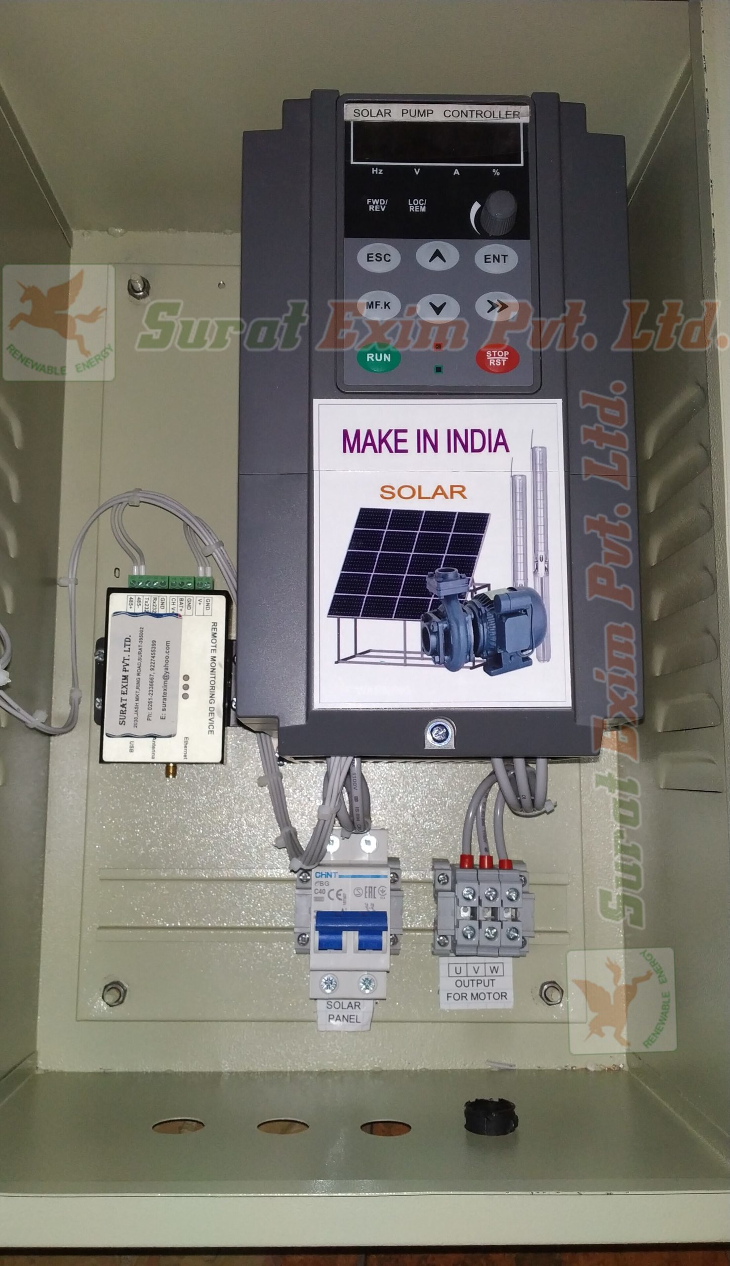 Metal Solar Ac Pump Controller
