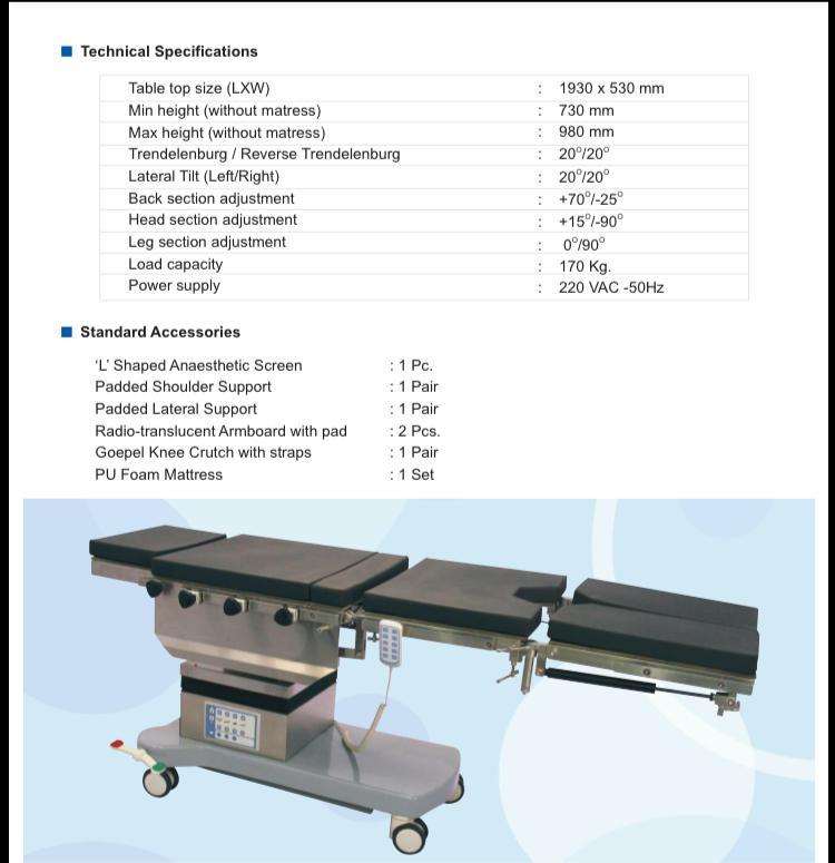 Operating Table