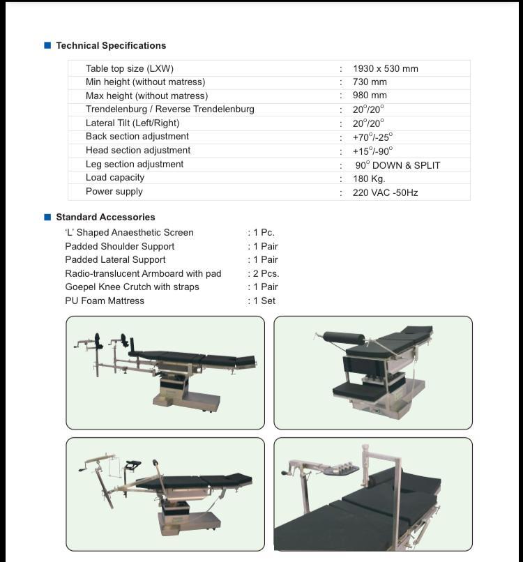 Operating Table