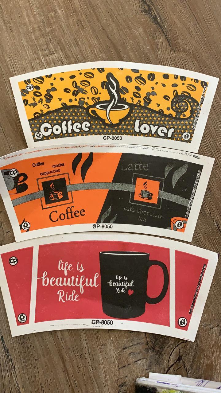 Multicolor Disposable Coffee Paper Raw Material