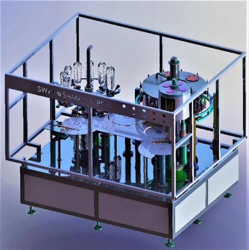 Rinsing Filling Capping Machine - Stainless Steel, 60 BPM Capacity | High Efficiency, Low Noise, ECO Friendly, Automatic Operation