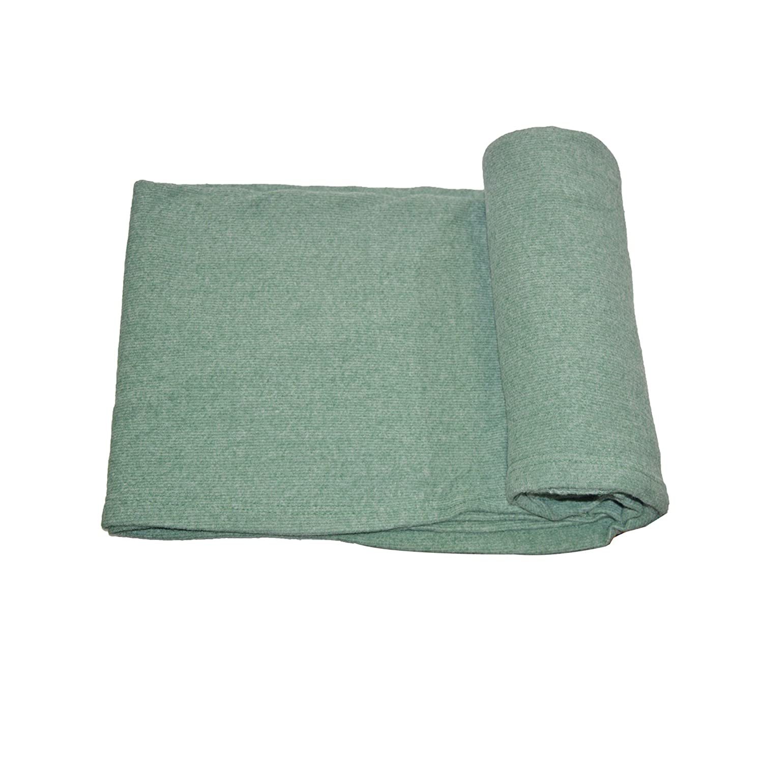 Melange Charity/relief/donation Blanket - 100% Polyester, Twin Size 220x150 Cm, Plain Blue, Green, Red, Brown, Grey | Lightweight, Warm, Hemmed Edges, All-season Use