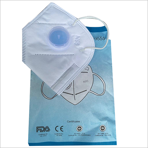 Filter Face Mask - Premium Grade Material, Standard Size , Unisex Design with Elasticated Ear Loops for Comfortable Wear and Germ Protection
